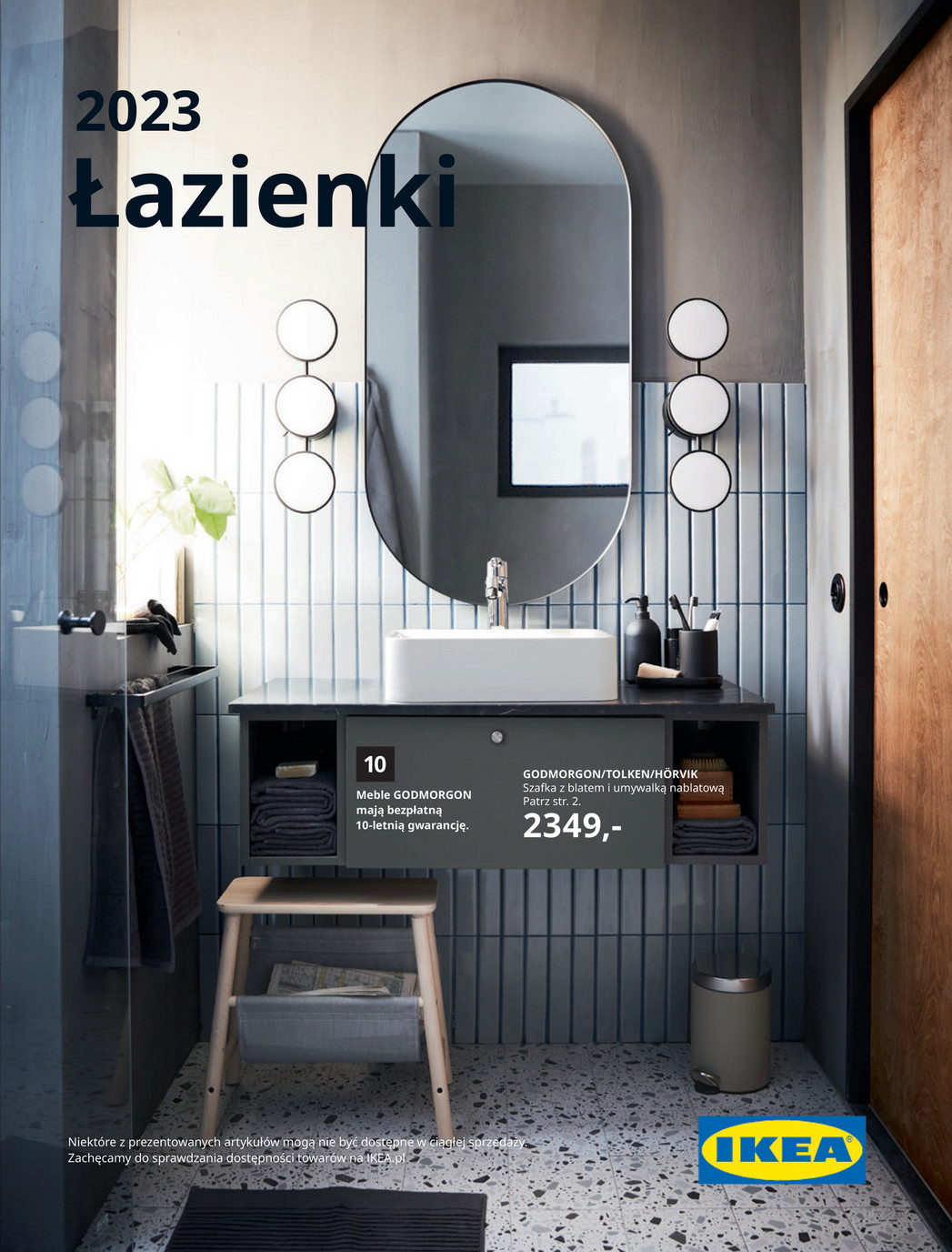 Łazienki 2023 - Ikea Gazetka promocyjna - W tym tygodniu - oferta 01/02/2023 - 01/03/2023